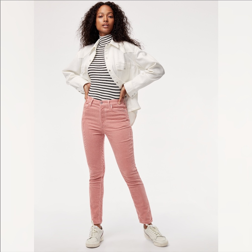 COPY - CITIZENS OF HUMANITY / OLIVIA HIGH RISE SLIM PANT